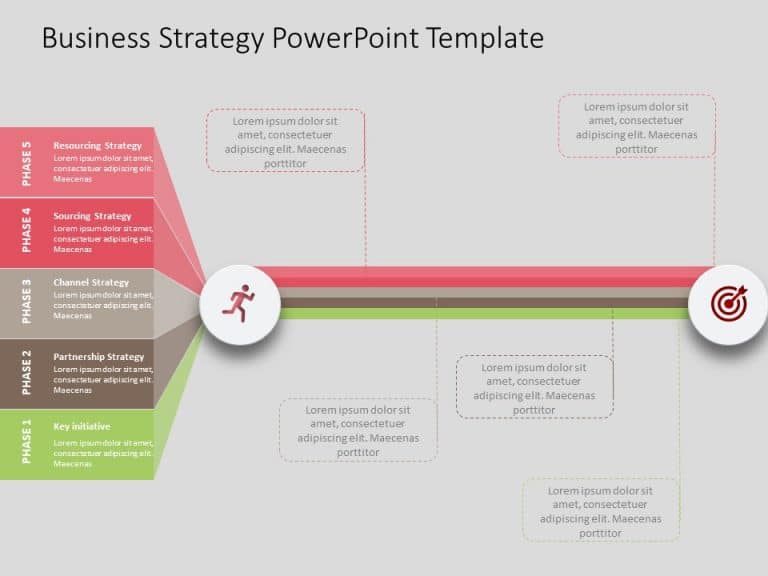 Business Strategy  PowerPoint Template 1 & Google Slides Theme 4