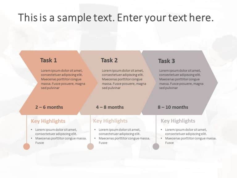 Project Highlights and Timeline 1 PowerPoint Template | SlideUpLift