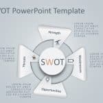 4 Steps Triangle SWOT PowerPoint Template & Google Slides Theme 5