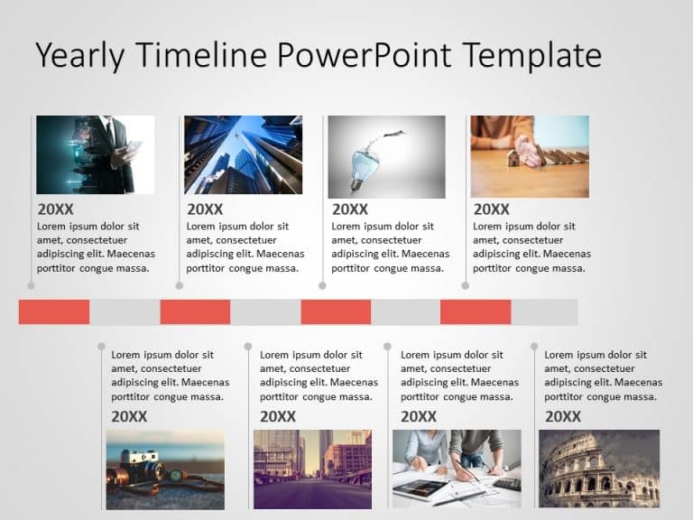 Timeline Template for PowerPoint and Google Slides 25 Theme 6