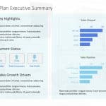 Sales Dashboard Executive Summary PowerPoint Template & Google Slides Theme 7