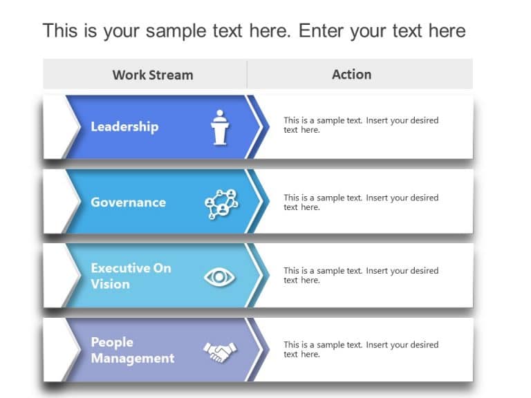 Workstream Project Plan List PowerPoint Template & Google Slides Theme 7