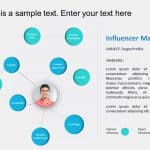 Customer Influencer Map PowerPoint Template & Google Slides Theme
