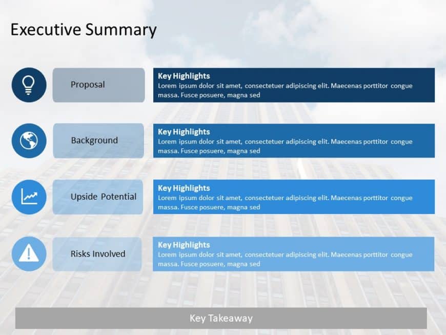 Executive Summary PowerPoint Template 25