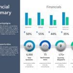 Financial Summary PowerPoint Template 5 & Google Slides Theme