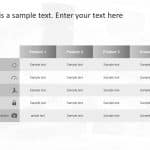 Tabular Comparison PowerPoint Template & Google Slides Theme