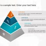 4 Stages Pyramid PowerPoint Template & Google Slides Theme