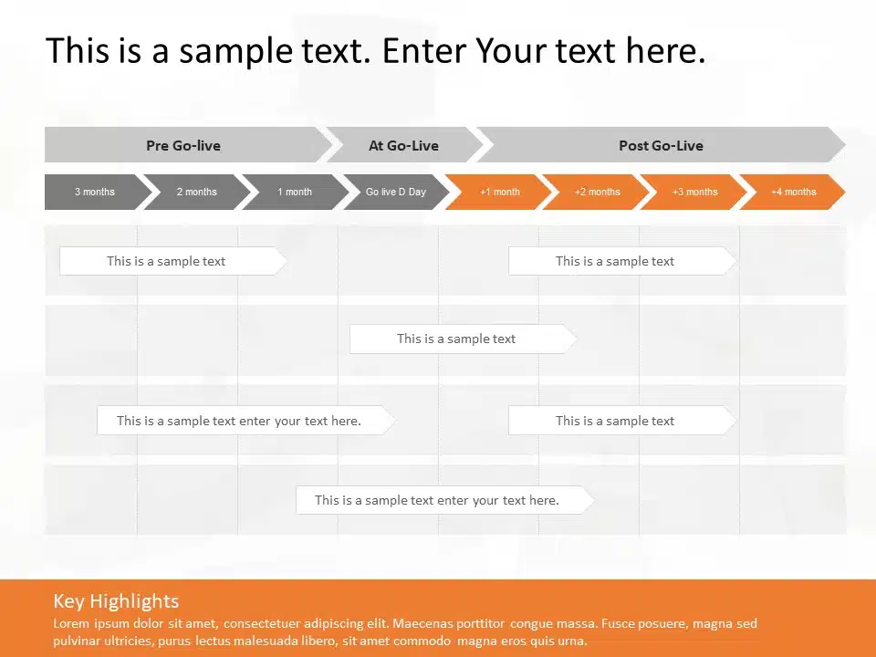 Product Launch Timeline PowerPoint Template