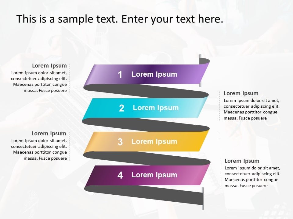 Funnel Process Flow PowerPoint Template & Google Slides Theme