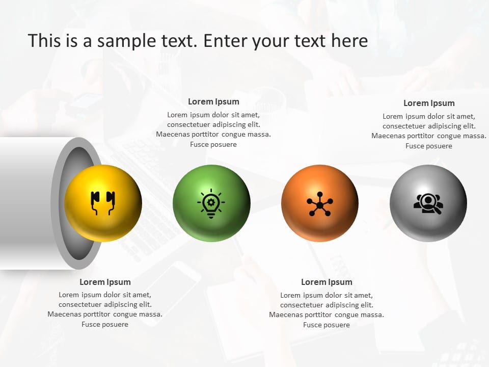 Product Features 17 PowerPoint Template