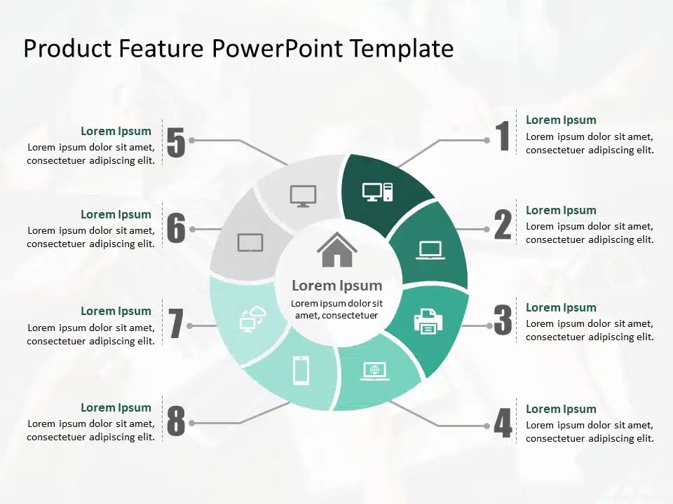 product features presentation template