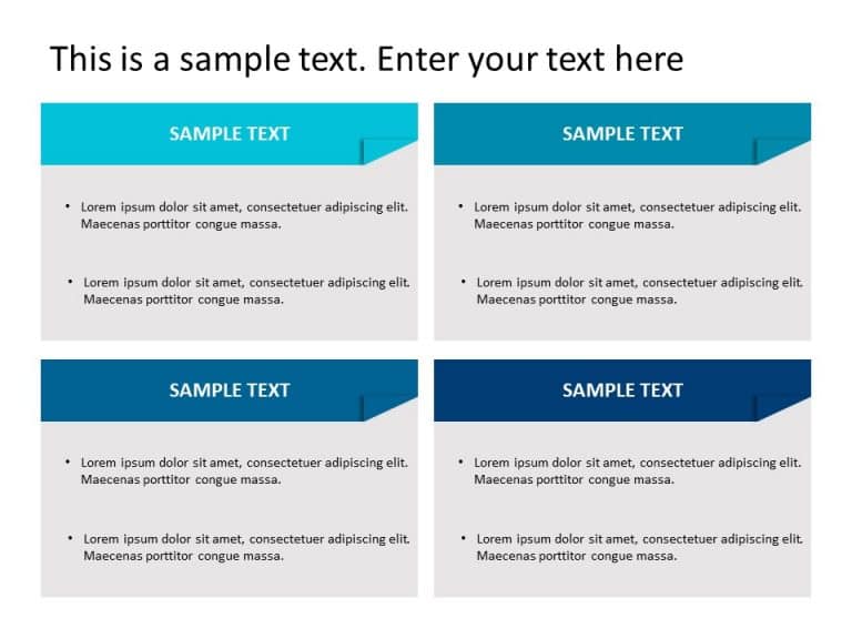 Box List 6 PowerPoint Template & Google Slides Theme