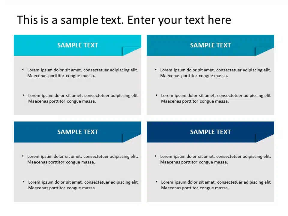 Box List 6 PowerPoint Template & Google Slides Theme