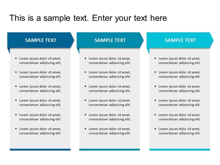 Box List 9 PowerPoint Template & Google Slides Theme