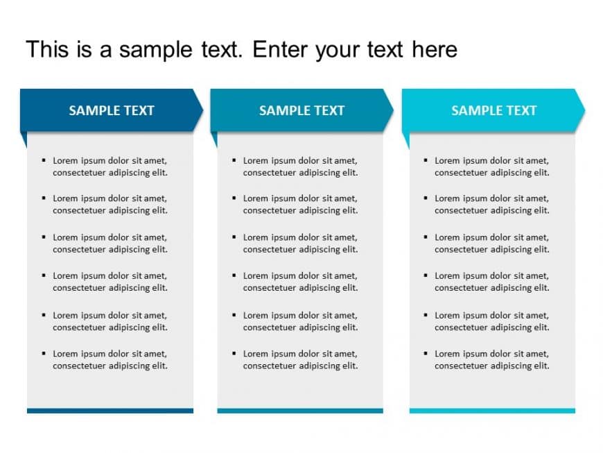 Box List 9 PowerPoint Template