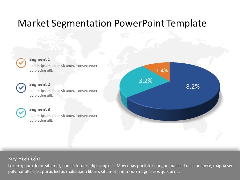 Market segmentation PowerPoint Template & Google Slides Theme