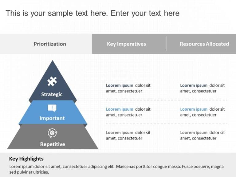 Strategic Resource Allocation PowerPoint Template & Google Slides Theme