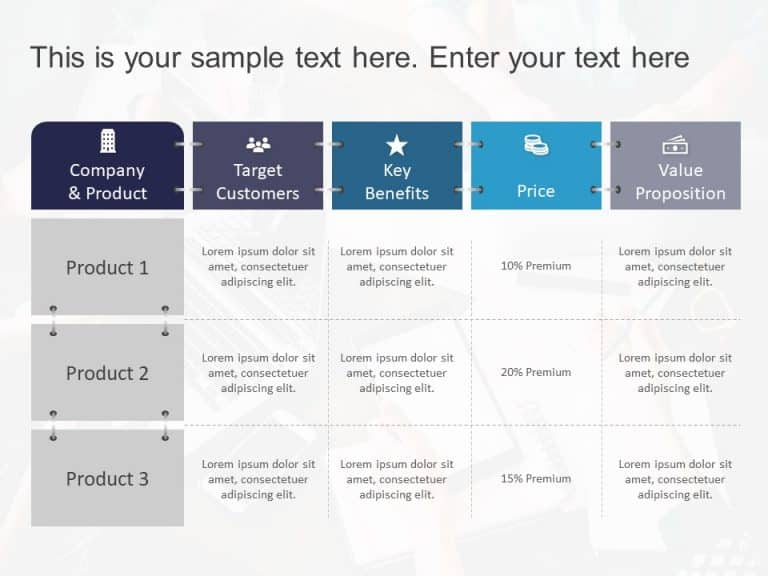 Product Portfolio Detailed Template | Product Roadmap Templates ...