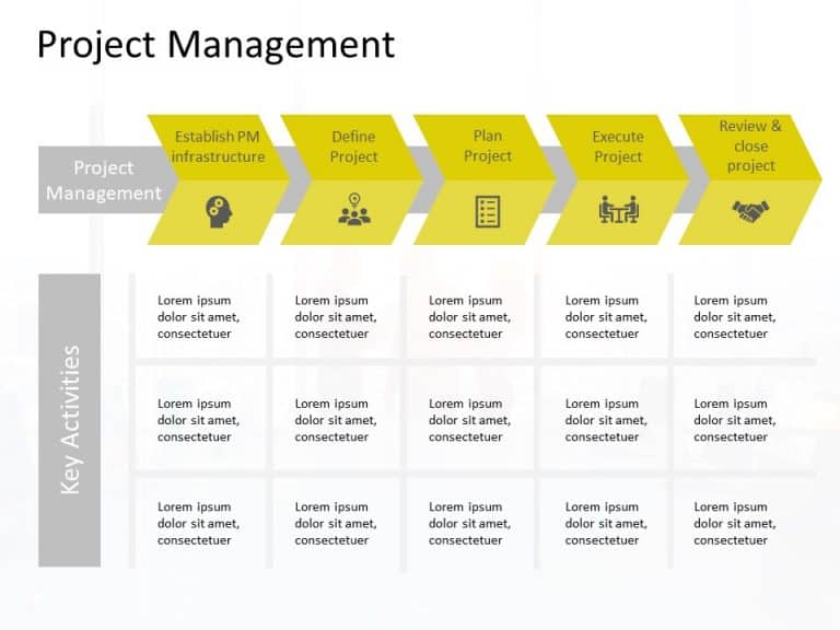 Project Management 3 PowerPoint Template | SlideUpLift