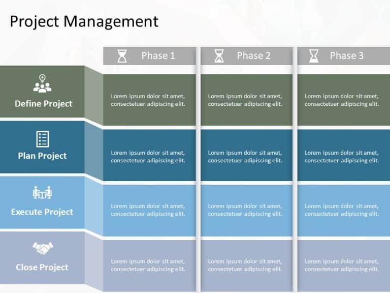 Project Management Powerpoint Template 2 | Project Management ...