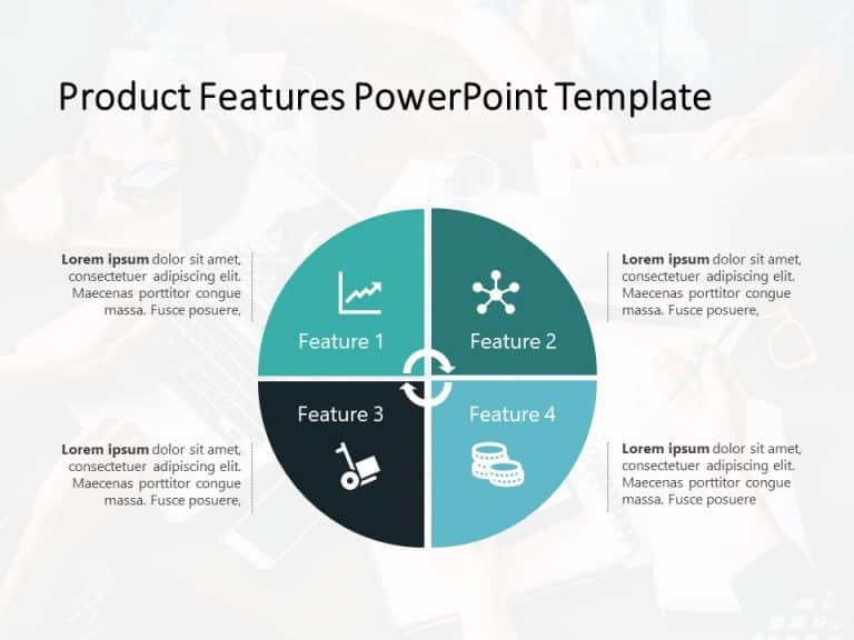 Product Features 6 PowerPoint Template | SlideUpLift