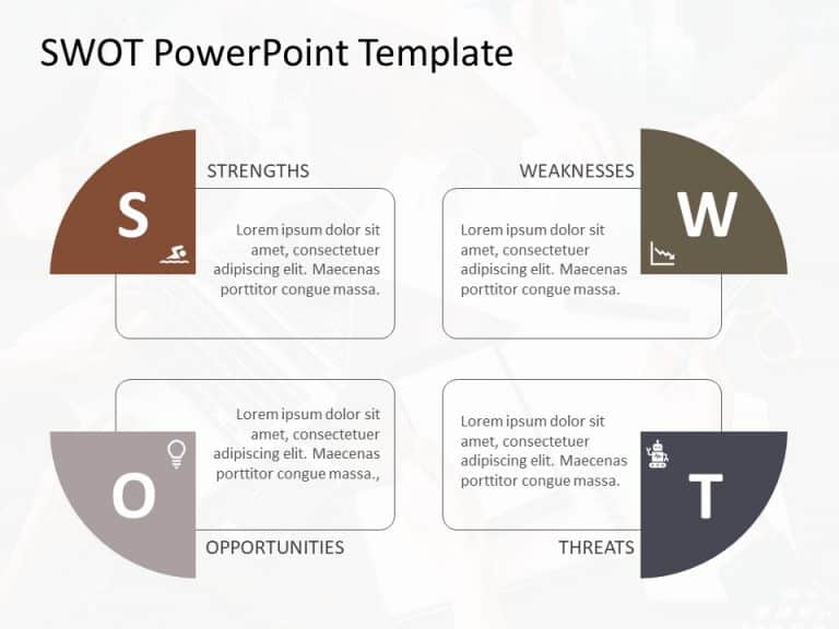 SWOT Analysis PowerPoint Template 44 & Google Slides Theme 14