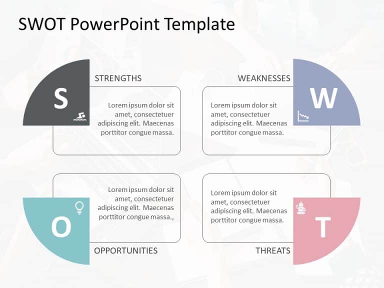 SWOT Analysis 44 PowerPoint Template
