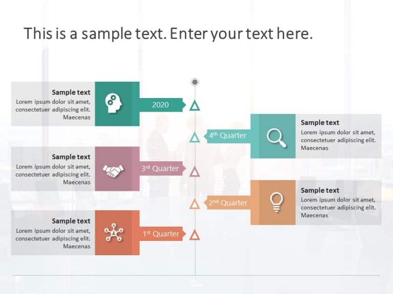 Growth Strategy 5 Steps PowerPoint Template & Google Slides Theme 1