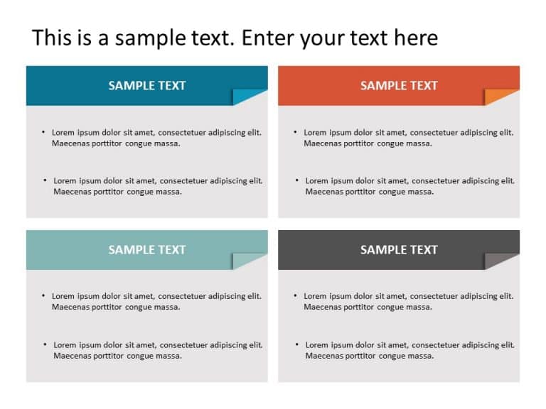 Box List 6 PowerPoint Template | SlideUpLift