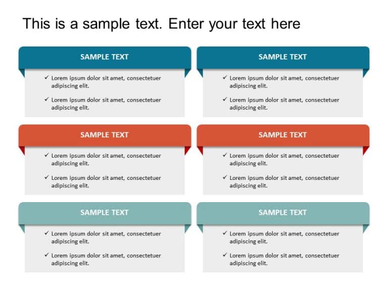 Box List 8 PowerPoint Template | SlideUpLift