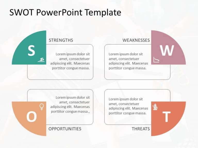 SWOT Analysis 44 PowerPoint Template