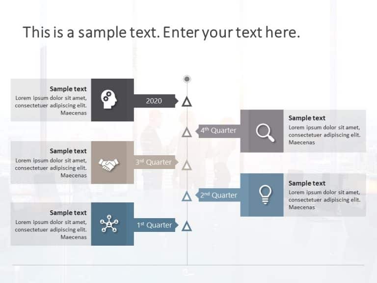 Growth Strategy 5 Steps PowerPoint Template & Google Slides Theme 3