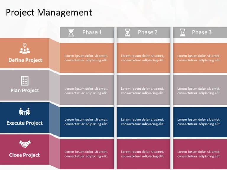 Project Management Powerpoint Template 2 | Project Management ...