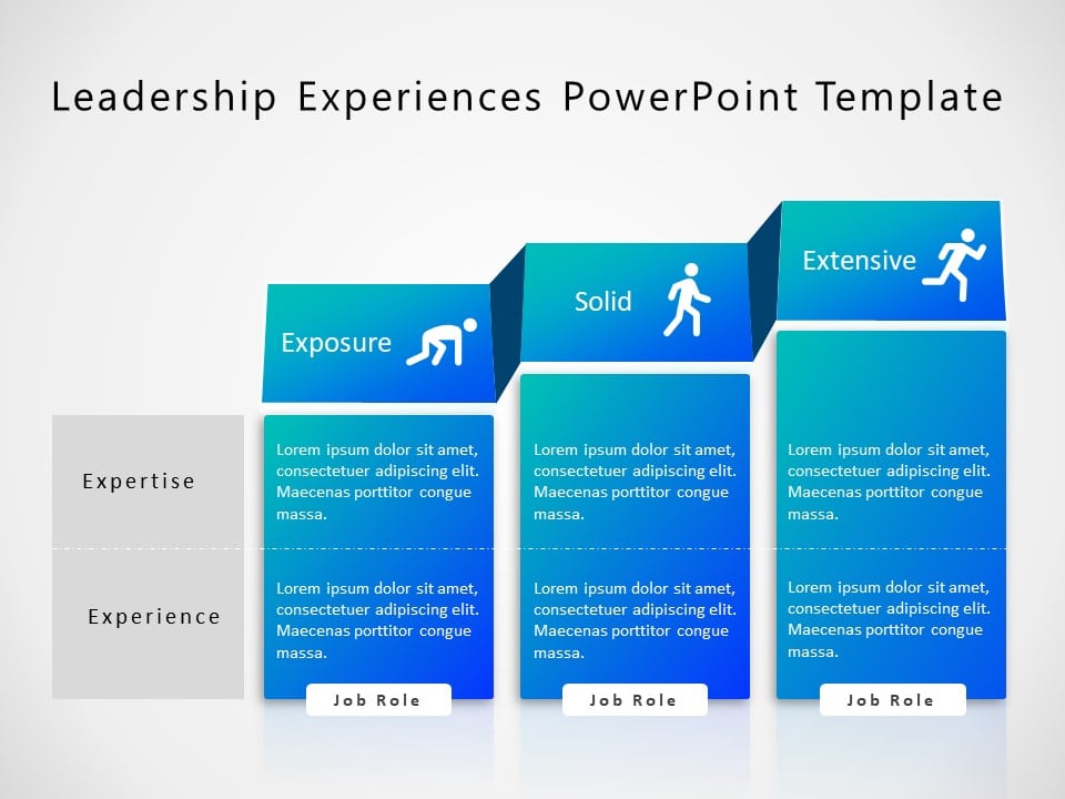 Leadership Experience 1 PowerPoint Template & Google Slides Theme