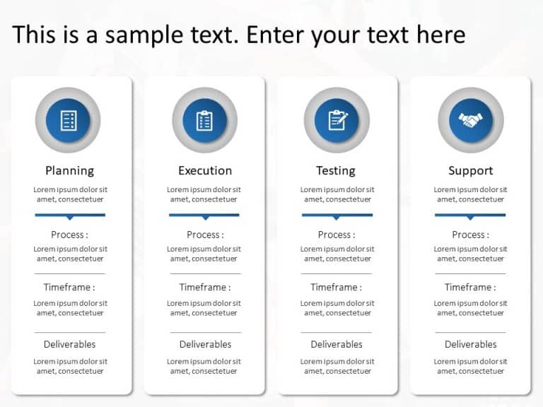 Project Management Lifecycle PowerPoint Template & Google Slides Theme