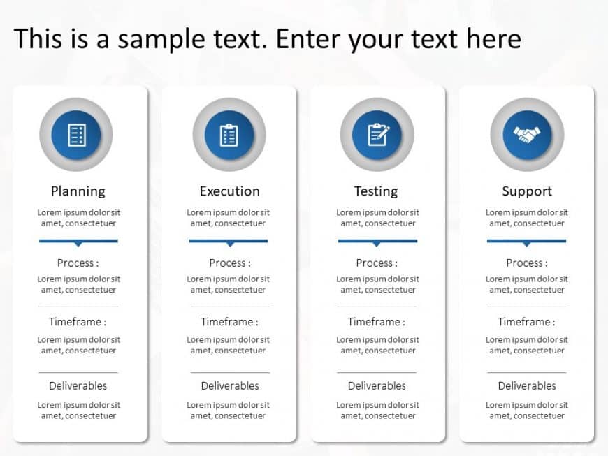 Project Management Lifecycle PowerPoint Template