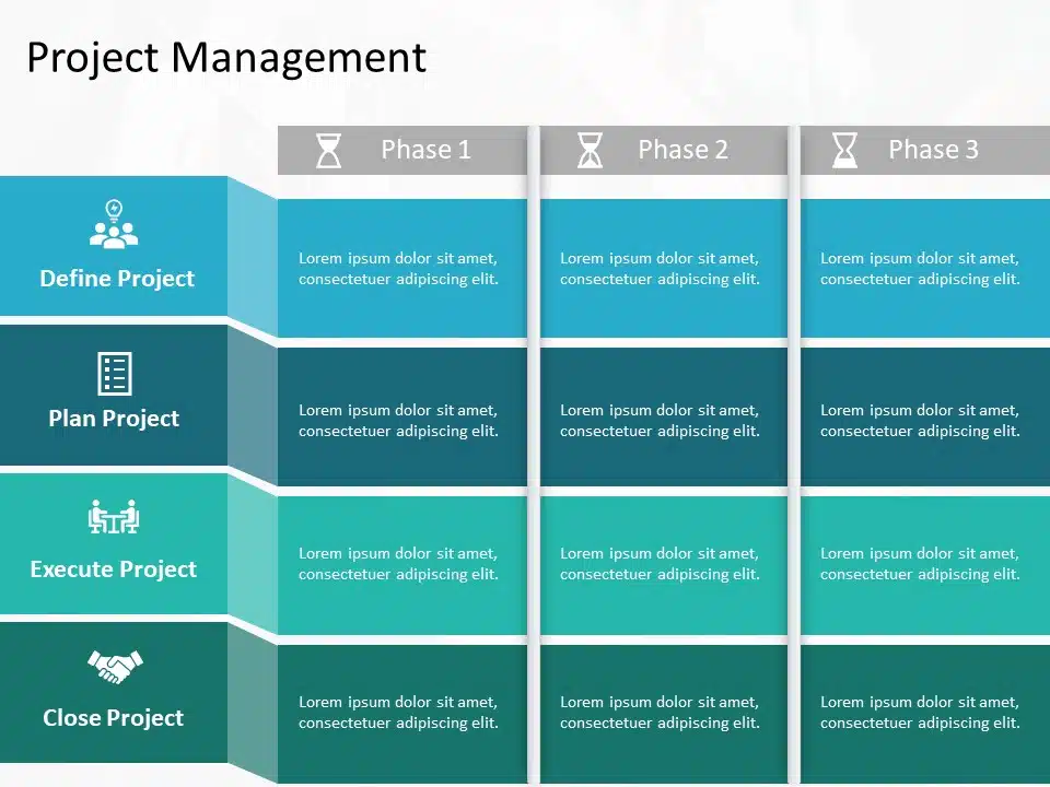 ppt templates free download for project presentation