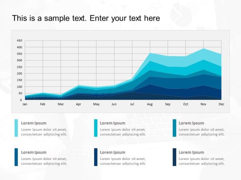 Multiple Line Graphs PowerPoint Template & Google Slides Theme