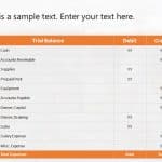 Trial Balance Financial PowerPoint Template & Google Slides Theme