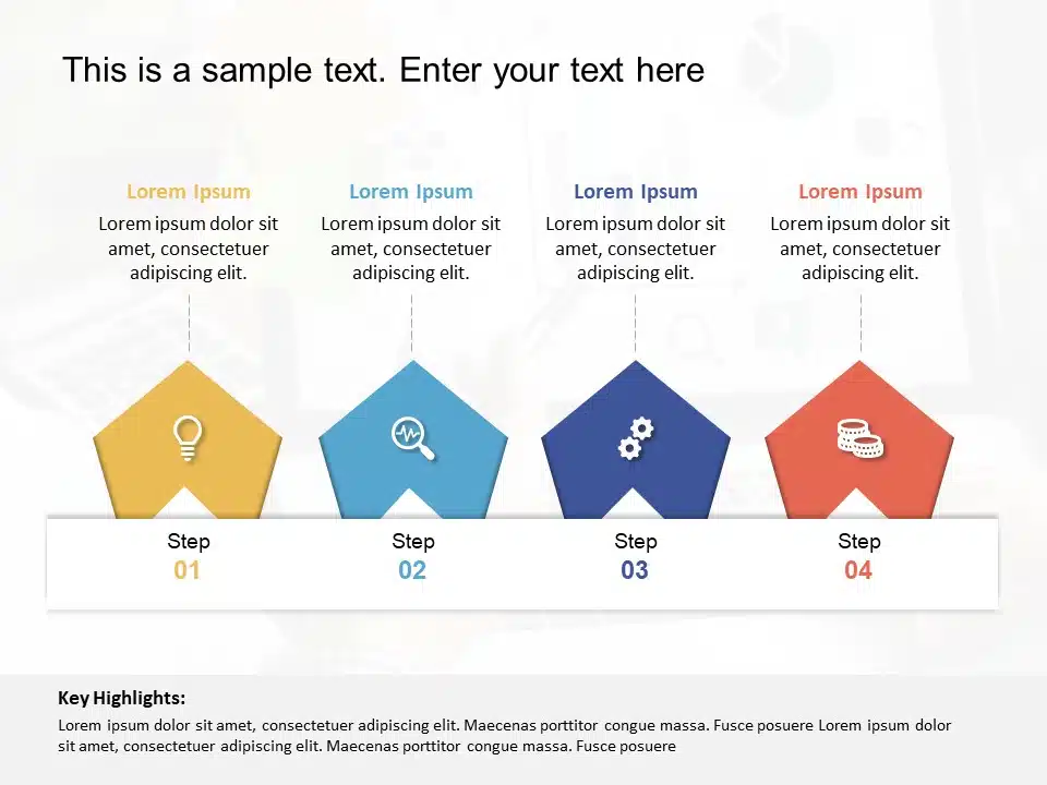 Free Process Overview PowerPoint Template & Google Slides Theme