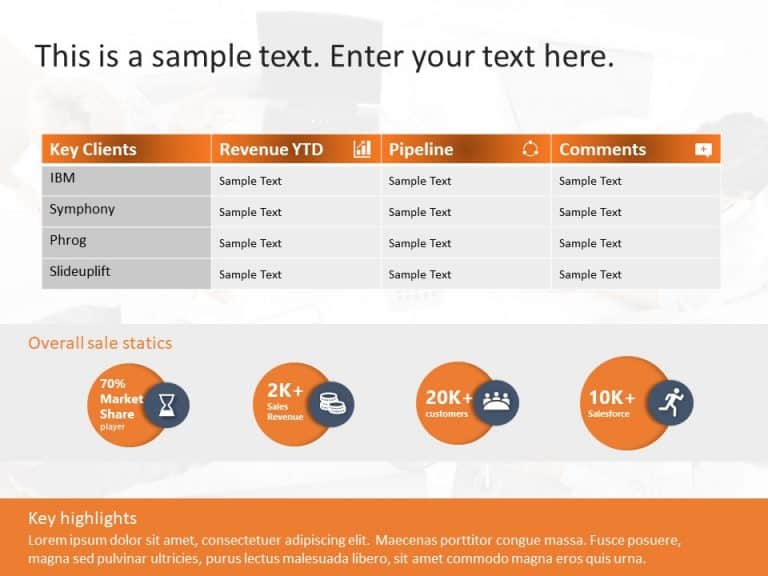 Key Accounts PowerPoint Template