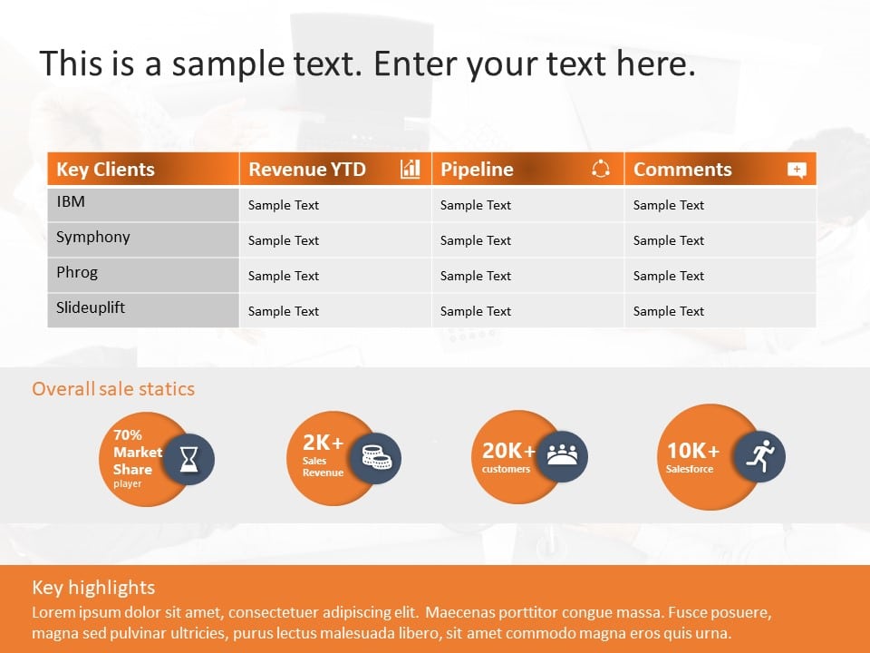Key Accounts PowerPoint Template