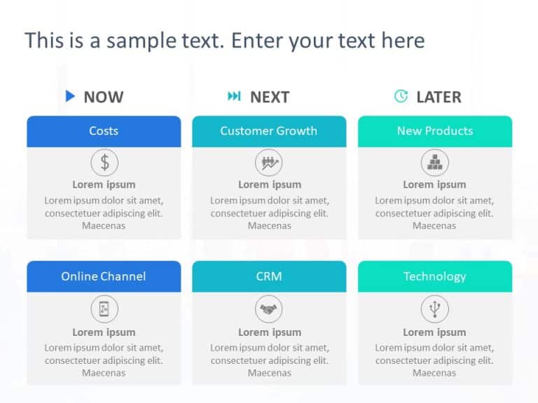 3 Steps 4 PowerPoint Template & Google Slides Theme