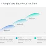 3 Steps Horizon PowerPoint Template & Google Slides Theme
