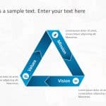 3 Steps Triangle PowerPoint Template 8