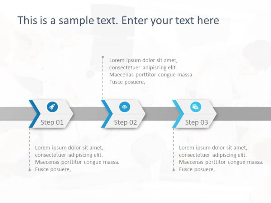 3 Steps 9 PowerPoint Template