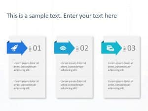 Action Plan 3 Steps PowerPoint Template | SlideUpLift