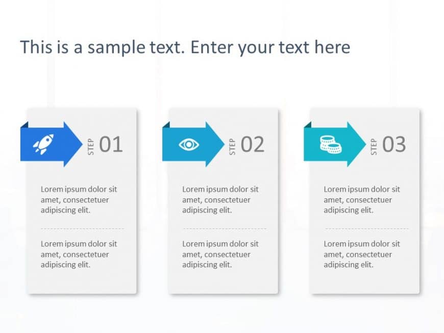 3 Steps 10 PowerPoint Template