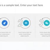 Action Plan 3 Steps PowerPoint Template