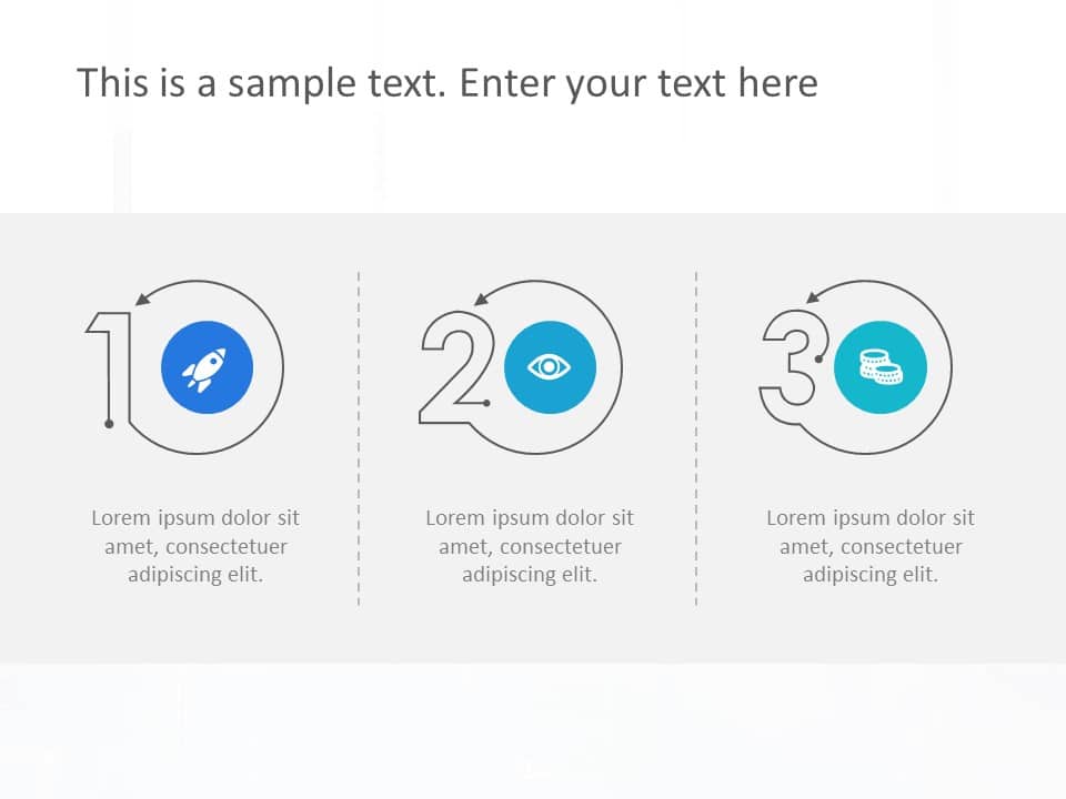 3 Steps 11 PowerPoint Template & Google Slides Theme